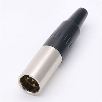 Powermaster Canon Mini 3 Pin Erkek Jack Fiş