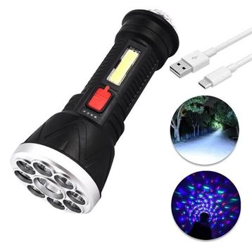 Powermaster CL-W09 9+1 Ledli +Flaşörlü Deprem ve Afet İçin Şarjlı El Feneri