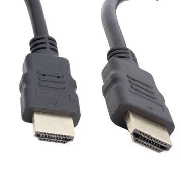 Powermaster Düz Siyah Plastik 30 cm HDMI Kablo