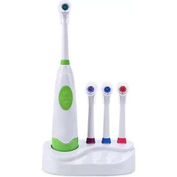 Powermaster G-08 Yeşil Dönen Başlıklı Pilli Otomatik Diş Fırçası + 3 Adet Yedek Başlık