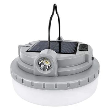 Powermaster Hop-8806 Çok Fonksiyonlu Solar Kamp Feneri Lambası Ve Rgb Şerit Led Seti