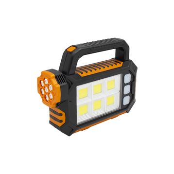 Powermaster HS-8029-7-B 3 Çalışma Modlu 6 Cob Ledli Taşınabilir Solar Lamba