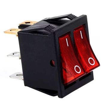 Powermaster IC-101 Kırmızı Işıklı İkili Soba Anahtarı
