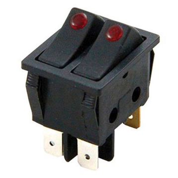 Powermaster IC-102 İkili Işıklı Mercekli Anahtar