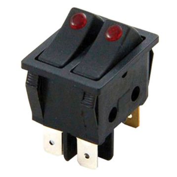 Powermaster IC-102 İkili Işıklı Mercekli Anahtar