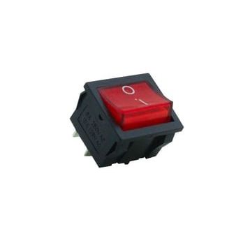 Powermaster IC-126 On-Off 4 Pin Orta Boy Işıklı Anahtar