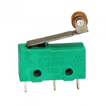 Powermaster IC-168A 5A/250VAC Lehim Bacak Makaralı Micro Switch