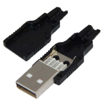 Powermaster IC-264A Lehimlenebilir Usb A Erkek Soket