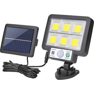 Powermaster JX-F72 Solar Panelli Hareket Sensörlü Üç Modlu Duvar Lambası
