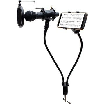Powermaster KG-24 Bir Telefon Bir Mikrofon Tutacağı