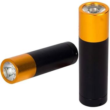 Powermaster MX-001 Power Ledli 3-AAA Pilli Metal Kasa El Feneri