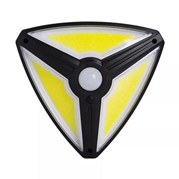 Powermaster MX-1219B 150 Cob Ledli Sensörlü 3 Modlu Solar Duvar Lambası