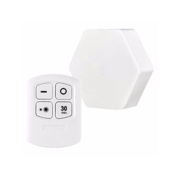 Powermaster MX-359 Tekli Altıgen Kumandalı Pilli Dokunmatik Tezgah Altı Led Aydınlatma