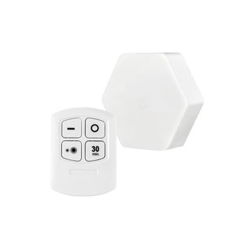 Powermaster MX-359 Tekli Altıgen Kumandalı Pilli Dokunmatik Tezgah Altı Led Aydınlatma