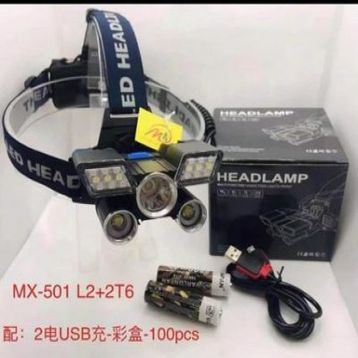 Powermaster MX-501 Ledli Şarj Edilebilir Kafa Feneri