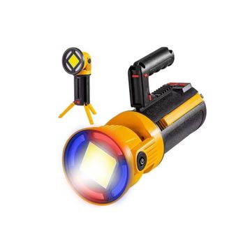 Powermaster MX-W5164-3 Cob Ledli Çok Fonksiyonlu Işıldak