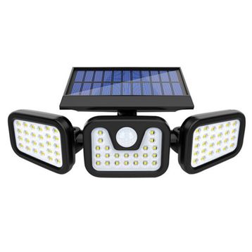 Powermaster MX-W771A Sensörlü 3 Modlu 74 Ledli Solar Aydınlatmalı Duvar Lambası