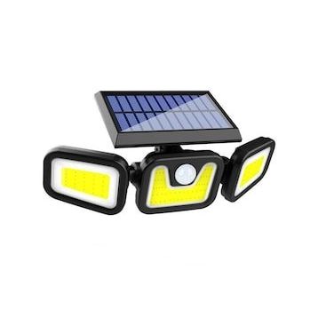Powermaster MX-W771B Sensörlü 3 Modlu 90 Cob Ledli Solar Aydınlatmalı Duvar Lambası
