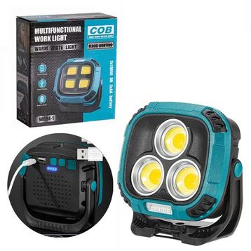 Powermaster MX-W891 7000 lm Şarjlı 3 Modlu 30W Kamp Lambası Işıldak