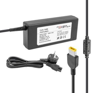 Powermaster Pm-11418 90w Ibm Lenovo 20v/4.5a Usb Tip Uç Notebook Adaptör