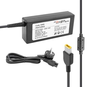Powermaster PM-11419 20 V 3.25 A IBM-Lenovo USB Tip Uç Notebook Adaptör