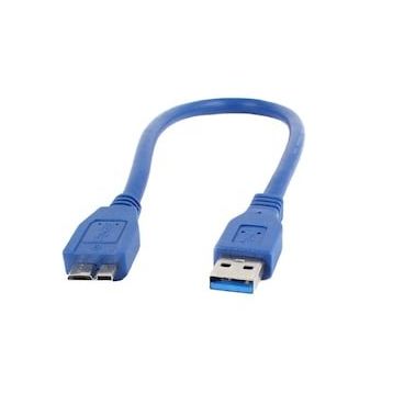 Powermaster PM-12900 USB 3.0 Mavi 30 cm Micro USB Kablo