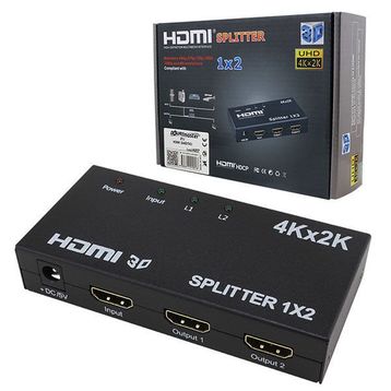 Powermaster PM-14217 2 Port 1080P HDMI Dağıtıcı
