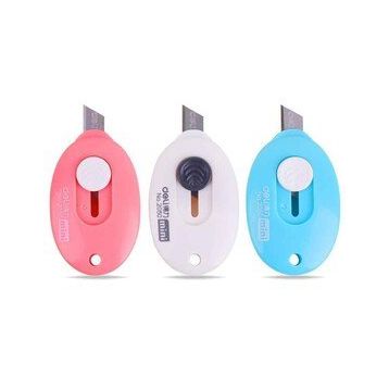 Powermaster PM-14375 Çelik Bıçaklı Mini Tekli Falçata Maket Bıçağı
