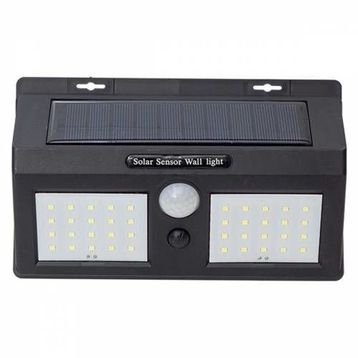 Powermaster PM-14616 Sensörlü Çiftli 40 Solar Duvar Tipi Aplik