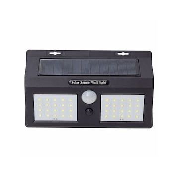 Powermaster PM-14616 Sensörlü Çiftli 40 Solar Duvar Tipi Aplik