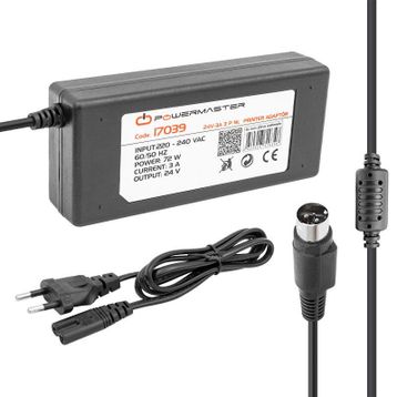 Powermaster PM-17039 72 Watt 3 Pinli Masaüstü Printer Adaptör