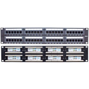 Powermaster Pm-18501 48 Port UTP CAT6 Patch Panel