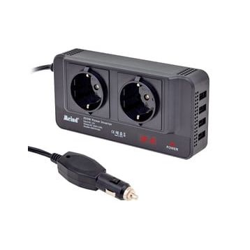 Powermaster PM-19827 200 Watt 12 Volt 4 USB Power Inverter