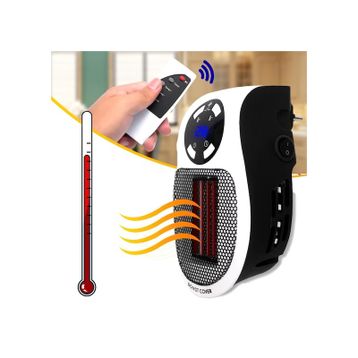 Powermaster PM-20327 500W Priz Tipi Uzaktan Kumandalı Taşınabilir Isıtıcı