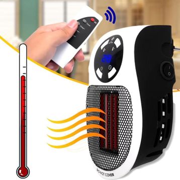 Powermaster PM-20327 500W Priz Tipi Uzaktan Kumandalı Taşınabilir Isıtıcı