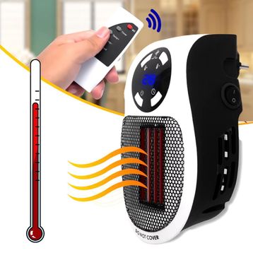 Powermaster PM-20327 500W Priz Tipi Uzaktan Kumandalı Taşınabilir Isıtıcı