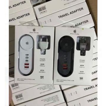 Powermaster PM-20659 25W 2 Type-C + 2 USB Şarj Adaptörü