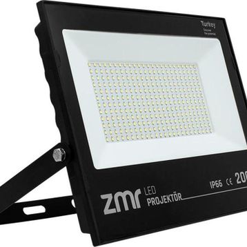 Powermaster PM-22583 200W 220V Beyaz 6500K IP66 120 Derece Led Projektör