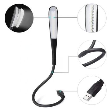 Powermaster PM-24561 14 Ledli Siyah Esnek USB Led Lamba