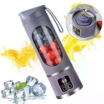 Powermaster PM-25965 Taşınabilir Dijital Ekranlı Meyve Sıkacağı Şarjlı Blender