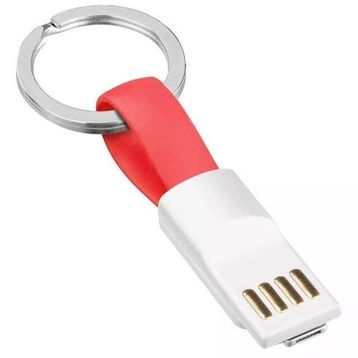 Powermaster PM-26061 2in1 Type C Lightning Mini USB Şarj Kablosu Anahtarlık