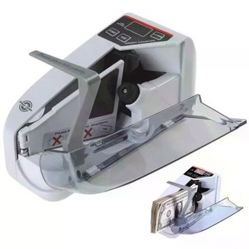 Powermaster PM-27184 DC 5V Mini UV Işık Taşınabilir Para Sayma ve Kontrol Makinesi