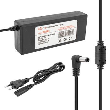 Powermaster PM-3083 12 V 7 A Plastik Kasa Masaüstü Adaptör