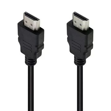 Powermaster PM-31396 Plastik Düz Siyah 50 cm Poşetli HDMI Kablo