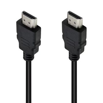 Powermaster PM-31396 Plastik Düz Siyah 50 cm Poşetli HDMI Kablo