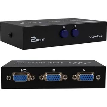 Powermaster PM-4263 2x1 Vga Toplayıcı Switch