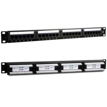 Powermaster PM-4494 24’Lü Utp Cat6 Patch Panel