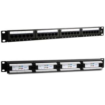 Powermaster PM-4494 24’Lü Utp Cat6 Patch Panel