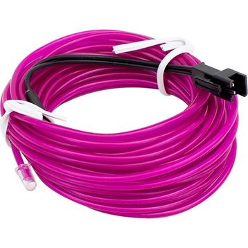 Powermaster PM-6082 5 Metre 5 Volt USB Adaptörlü Neon Mor İp Aydınlatma