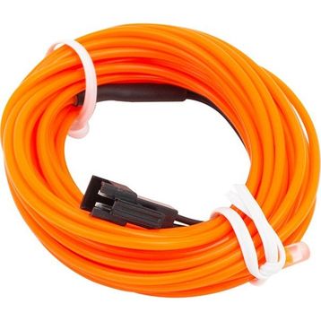 Powermaster PM-6084 5 Metre 5 Volt USB Adaptörlü Neon Oranj İp Aydınlatma